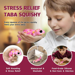 Peledic Taba Gecko Squishy soft rebound highlights comfort after you squeeze.
