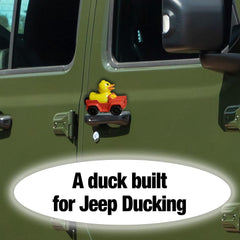 Pelto jeep duck blue 2.8in, tranquil hue ideal for bath time adventures.