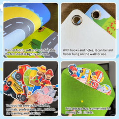 PengFULL Care tips help keep felt pieces organized and ready for use