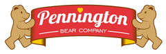 Pennington Bear Company Sock Monkey size-20-inch highlights its display-ready 20-inch size for gifting.