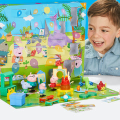 Edmond Elephant 3-inch figure from Peppa Pig calendar for imaginative play