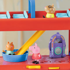 Peppa Pig twirling platform for dancing play sessions.