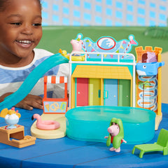 Peppa Pig Waterpark sundae stand adds tasty storytelling opportunities for snack breaks.