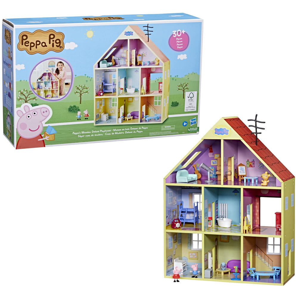 Piano lid opening adds a musical element to bedtime and wake-up play.