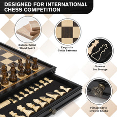 Includes two extra queens for versatile chess setups on Peradix board.