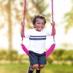 Perantlb family-friendly swing usable by two children at once