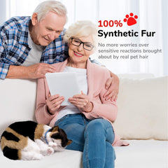 Perfect Petzzz Calico Cat breathes for up to two months in use.