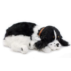 Perfect Petzzz Original Cocker Spaniel breathing feature enables soothing lifelike interaction.