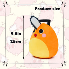 Periyholev saw-puppy plush with built-in handle for portable fun.