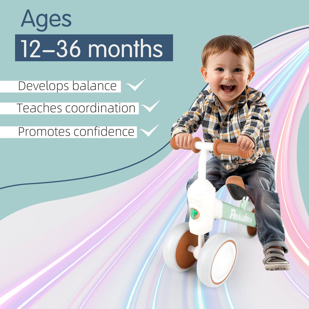 PerKidern balance bike safety features prevent foot clamping during use.
