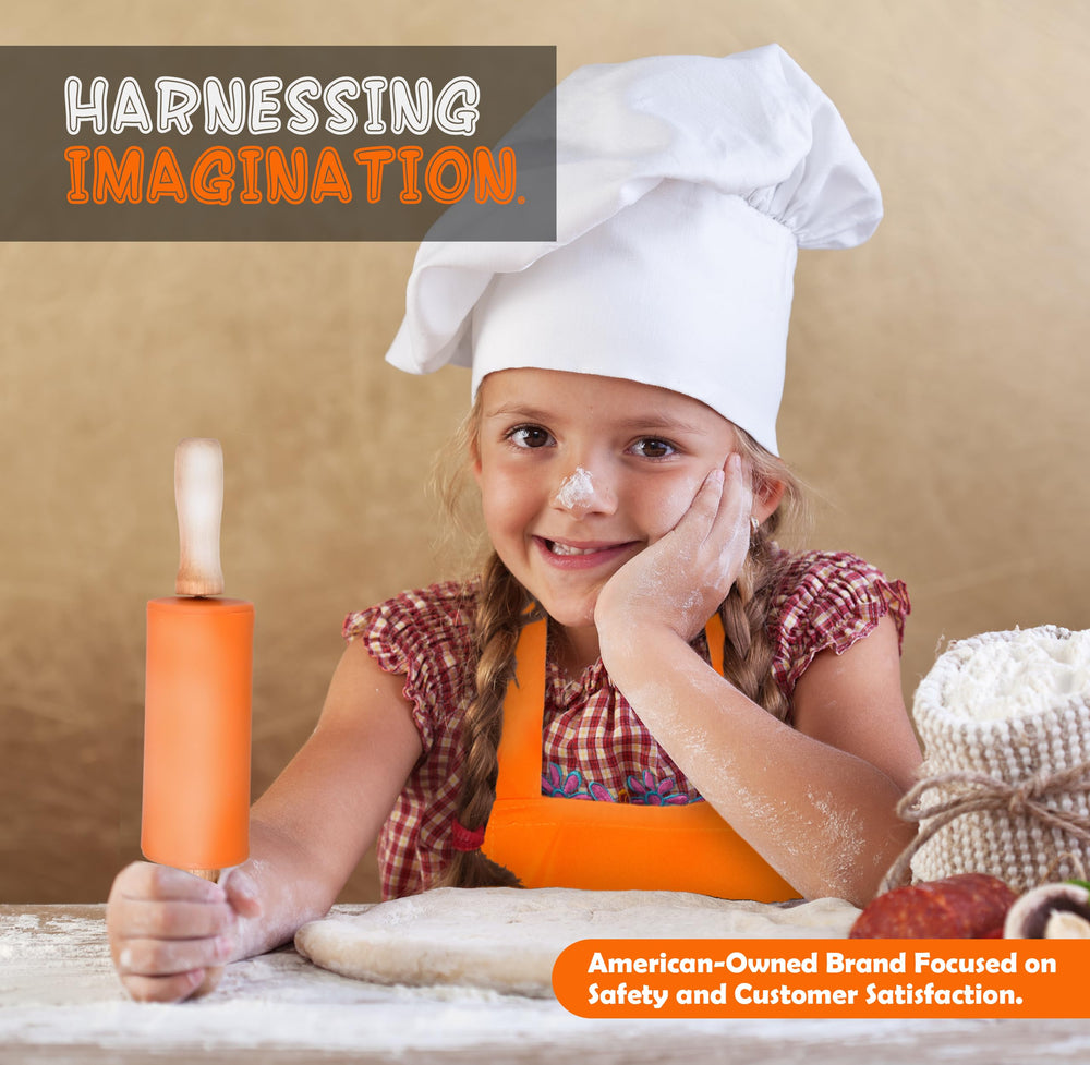 PERLLI Kids Real Cooking Set storage container keeps tools organized.