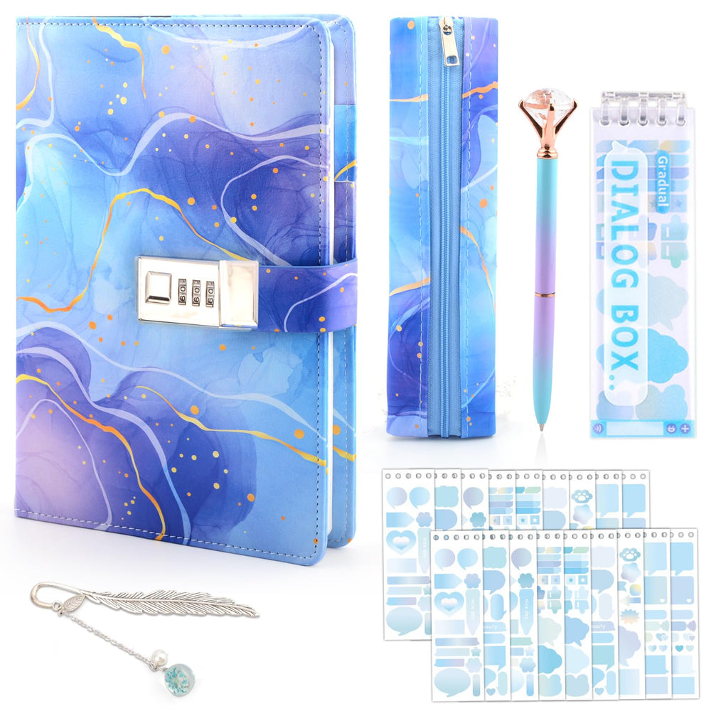 Perpetily diary with lock cover enables secure journaling for kids' secrets