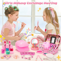 PERRYHOME Blush Powder for Kids adds gentle color to pretend moments