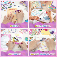PERRYHOME photo frame stickers to create memory collages and captions.