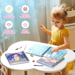 PERRYHOME sticker-by-number travel kit keeps kids engaged on the go.