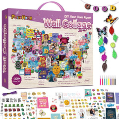 PERRYHOME wall collage kit contents for creative room decor