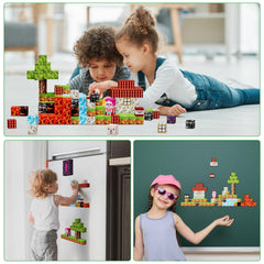 Petenjoy Magnetic Blocks characters add role-play and narrative possibilities.