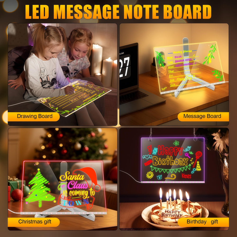 PetPalace LED drawing board sketchbook included for organized ideas.