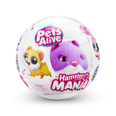 Pets Alive Hamstermania Purple gift-ready novelty for kids.