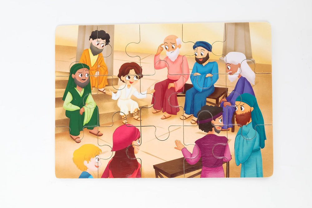 Peyo Pals Bible Puzzles: Gift-ready packaging for celebrations.