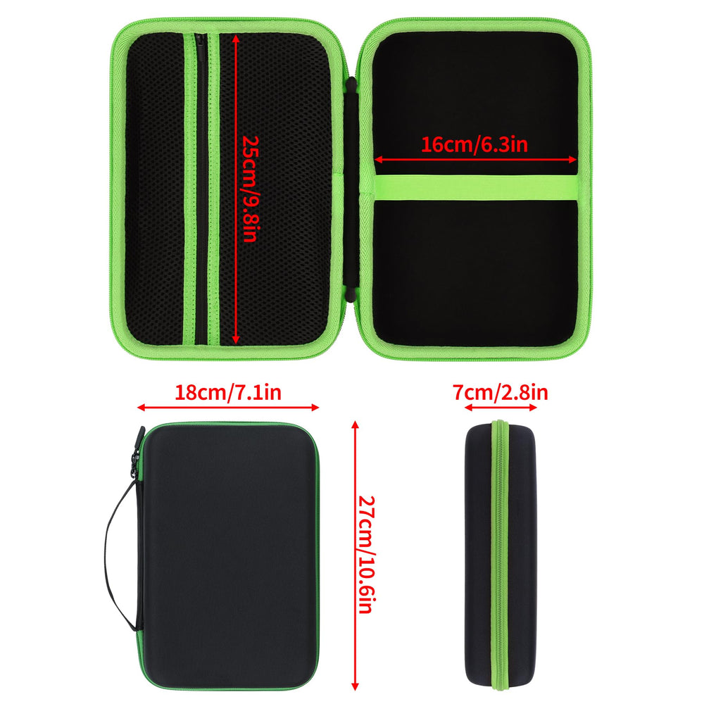 Peyyargo LeapPad storage case in travel bag demonstrates portability