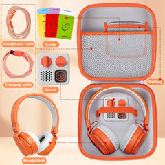 Peyyargo Yoto Mini case velvet lining protects headphones.