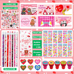 Phaorui Valentines erasers add fun to gift bags and school exchanges.