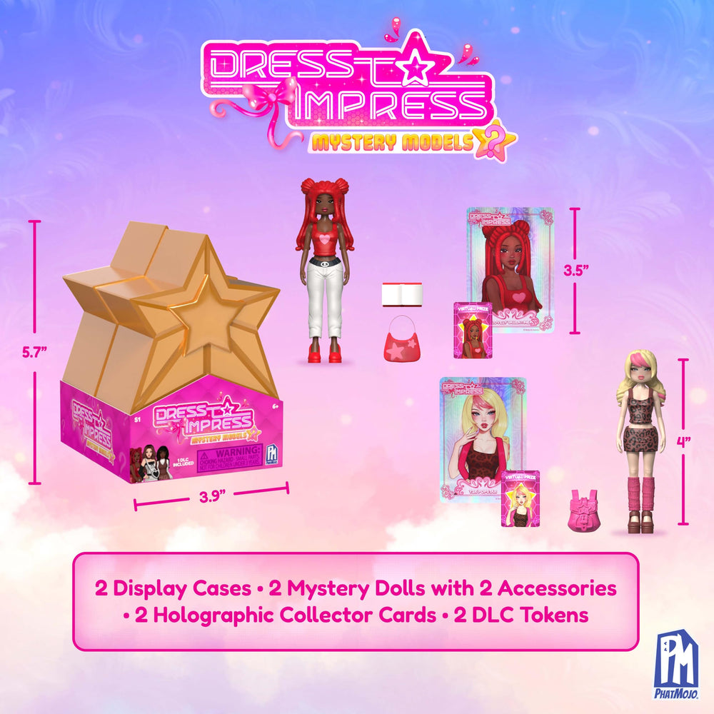PhatMojo Dress to Impress theme card artwork for collectible companion
