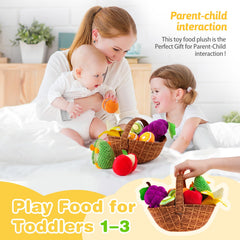PHEZAPA six-fruit set fits busy toddler snack-and-learn moments.