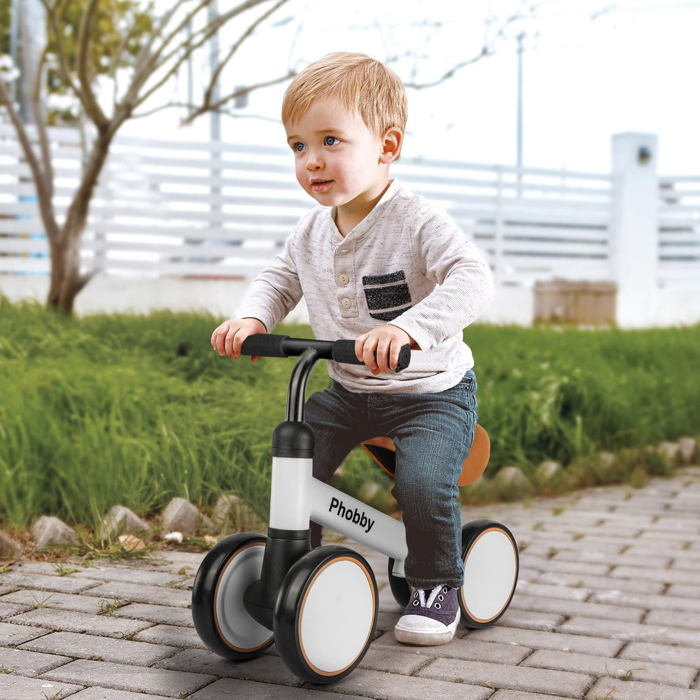 Phobby balance bike ships with easy assembly instructions.