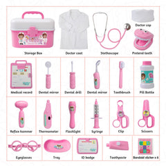 Phobby pink teeth care demo image promotes healthy brushing routines