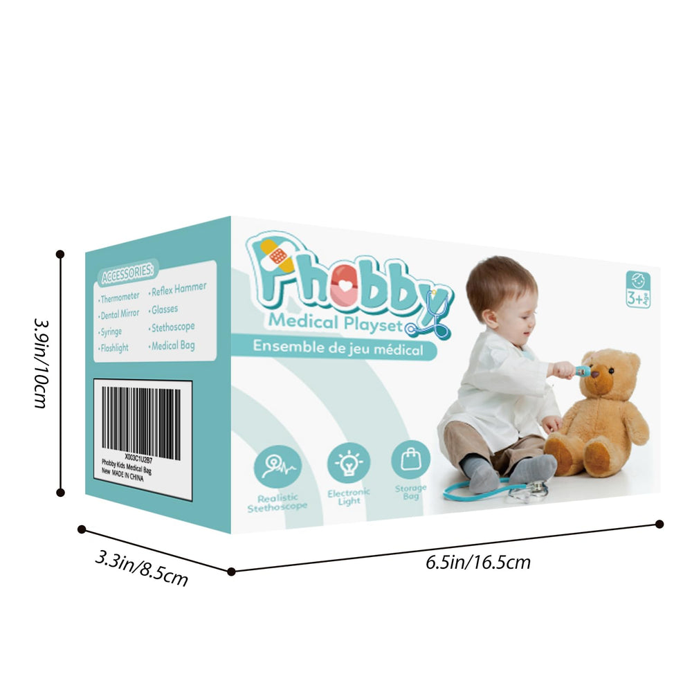 Phobby flashlight adds visual cues during nighttime or dim-lit checkups