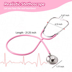 Phobby Kids Doctor Kit stethoscope for heartbeat-like sounds during role play
