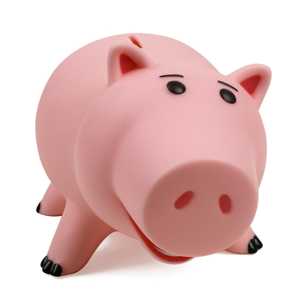 PHOCAS Piggy Bank pink plastic coins design, a durable starter savings tool for kids