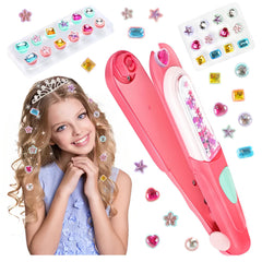 PHUSBLAY Hair Gem Stamper Kit front view for quick, glittery styling.