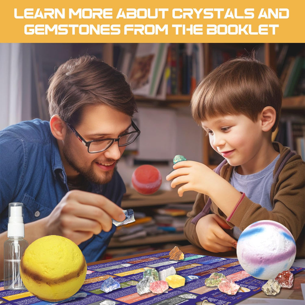 PIBEX Gemstone Dig Kit invites Uranus planet digging for curious minds.