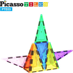 PicassoTiles BPA-free tiles emphasize safe family friendly tabletop construction.