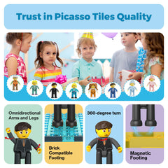 PicassoTiles expansion pack adds new characters to ongoing builds and stories.