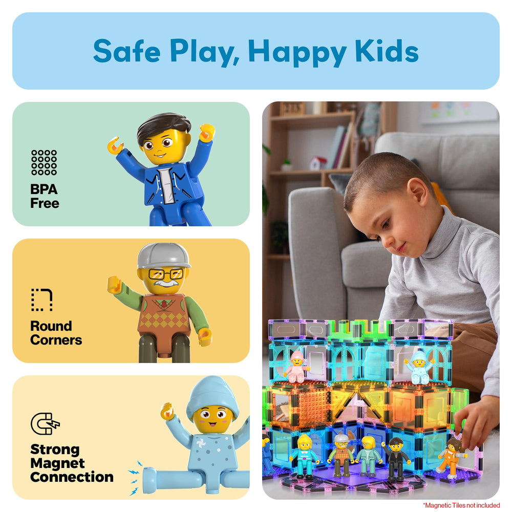 PicassoTiles set supports group play in classrooms and daycare environments.