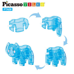 PicassoTiles educational play fosters fine motor skills through building adventures