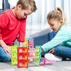 PicassoTiles mini u-turn track piece shows versatile paths for problem solving