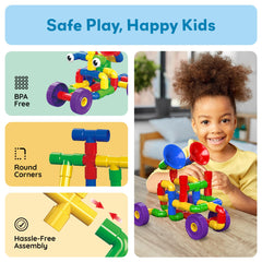 PicassoTiles PTT136 musical pieces for instrument-inspired pretend play