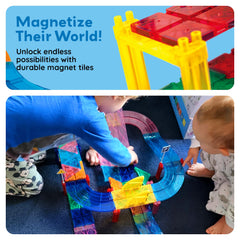 3D track design shows layered layouts using magnets