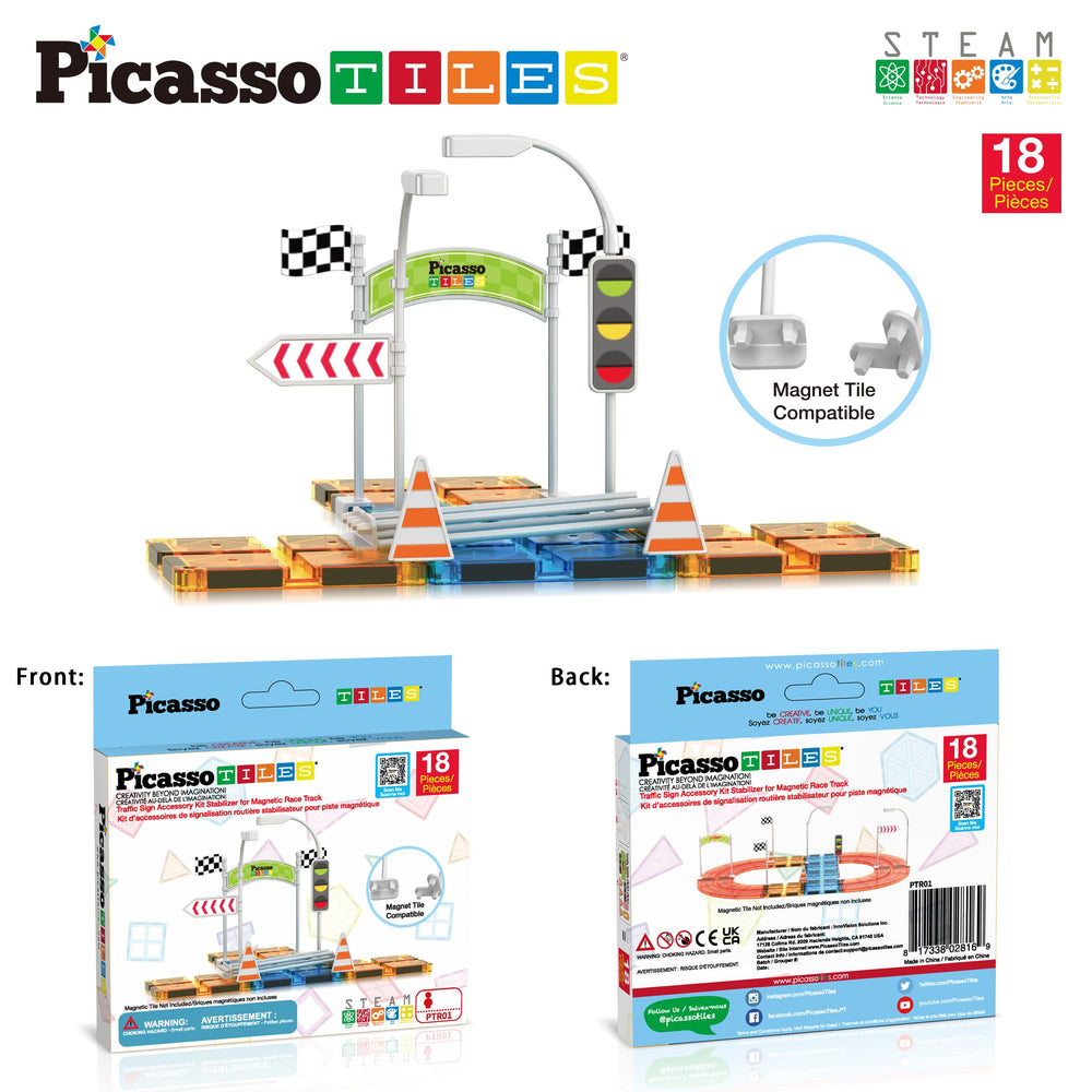 PicassoTiles BPA-free accessories ensure safe exploration for kids.