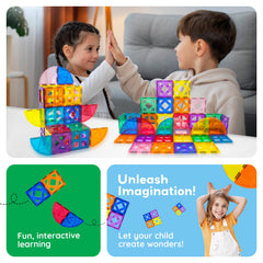 PicassoTiles building-brain-boost set fosters hands-on engineering thinking.
