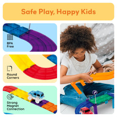 PicassoTiles color-geometry learning supports shape recognition during play.
