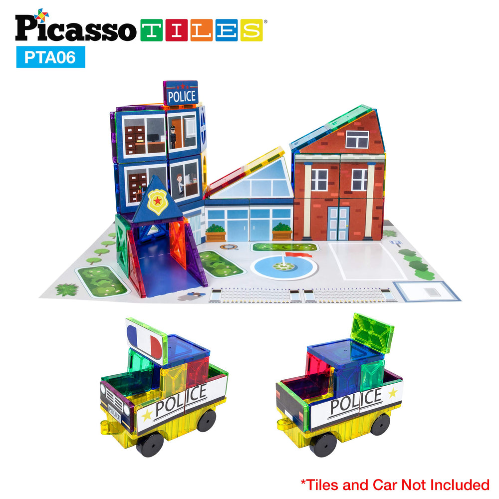 PicassoTiles 3-in-1 set scales from solo to group play and teamwork