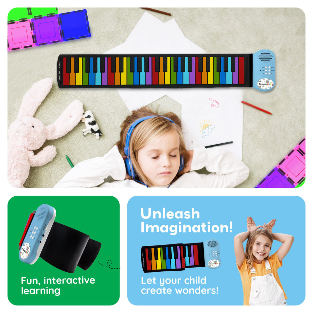PicassoTiles educational tool with visual key cues supports early music skills