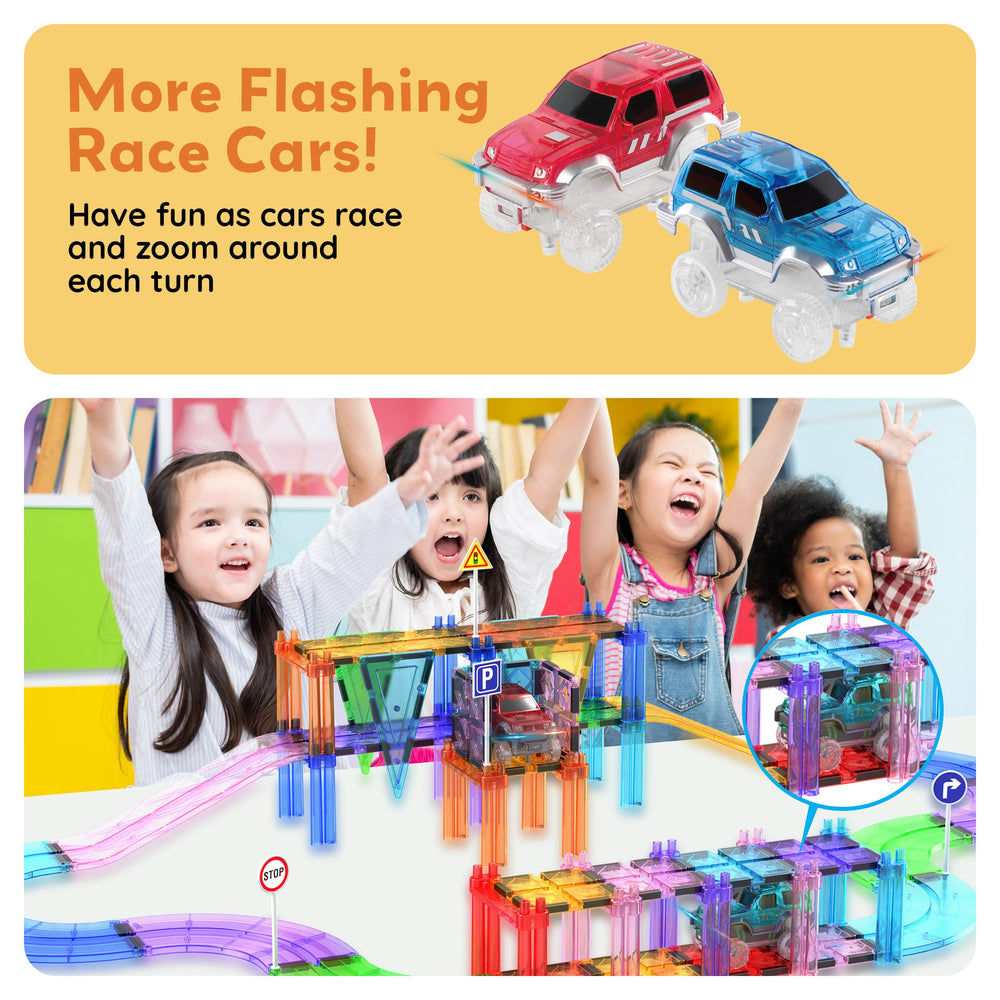 PicassoTiles educational benefits include spatial reasoning and problem solving.