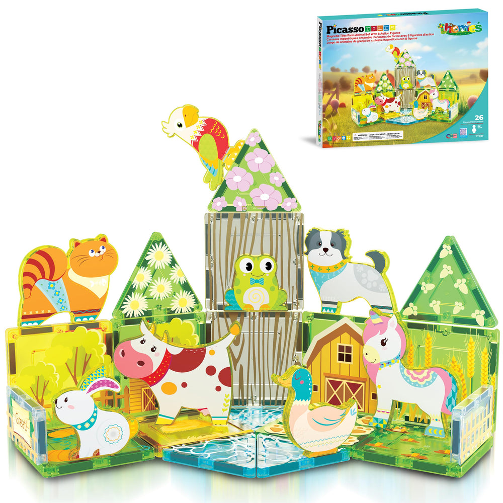 PicassoTiles fall-farm tiles: spark imaginative storytelling with autumn-themed blocks